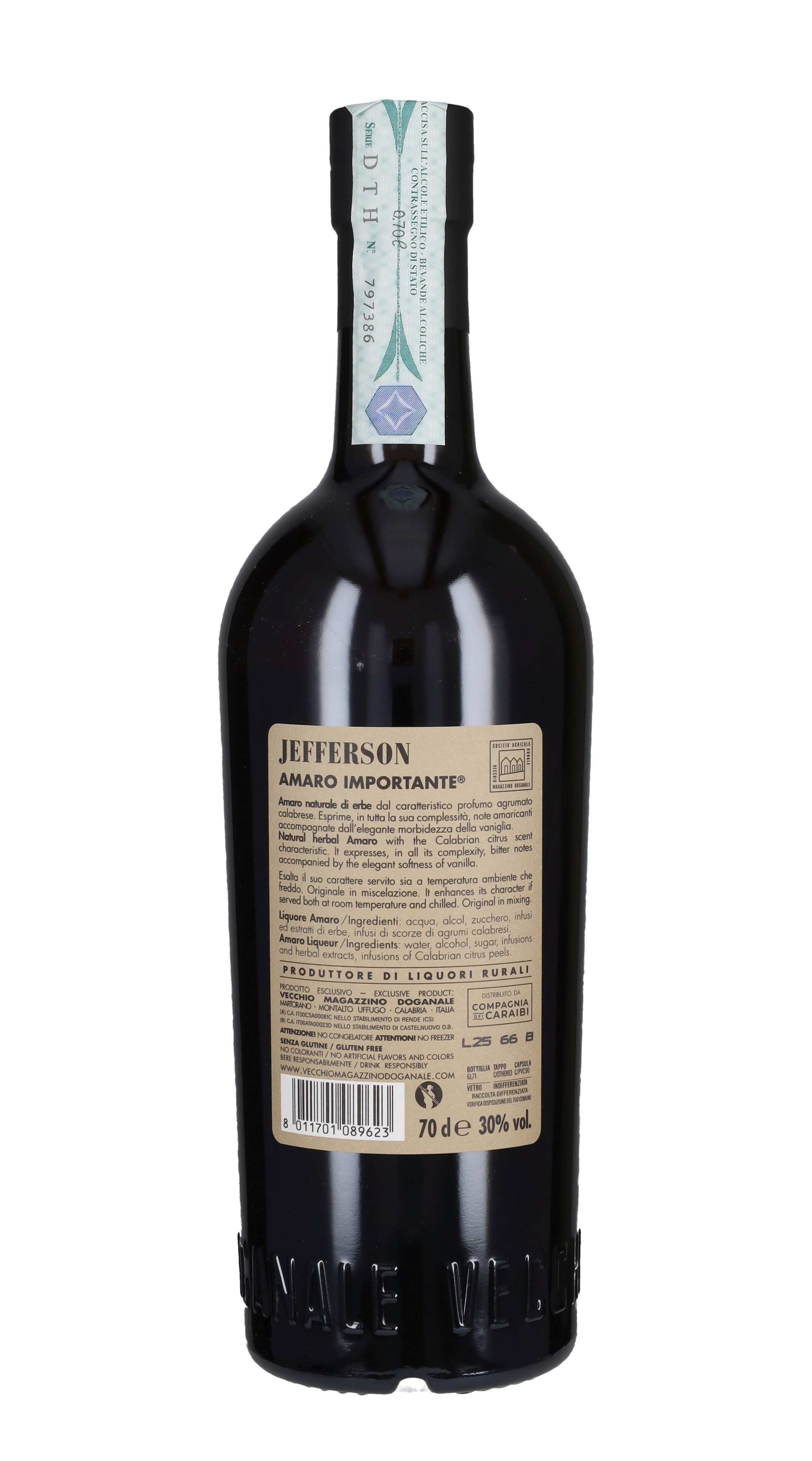 Amaro Importante 'Jefferson' Vecchio Magazzino Doganale